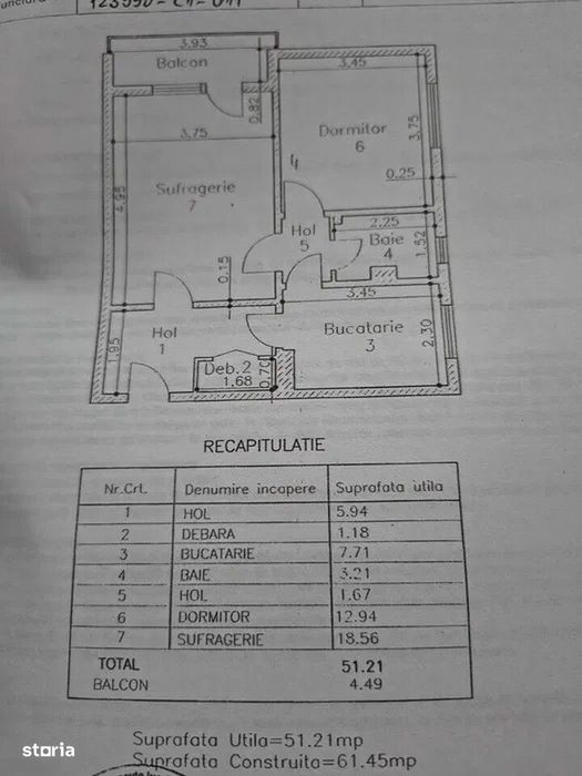 VEST parc Aurora - 2cam, dec, 4/10, renovat, intab- 65900 eu — fotografia 1