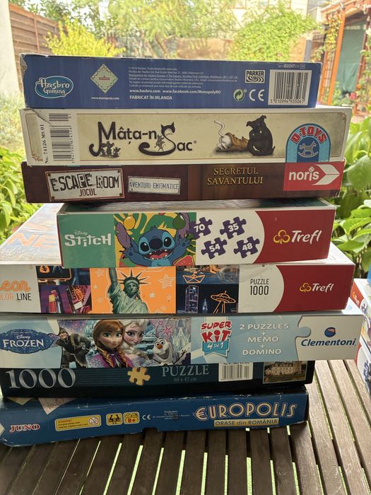 Puzzle stare buna, pastrate bine