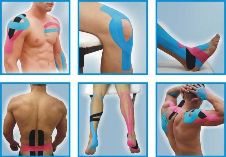 Спортни кинезио ленти . Водоустойчиви и еластични