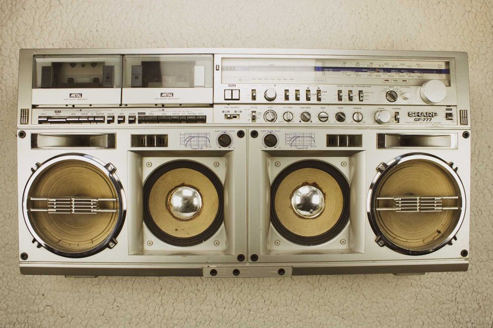 Sharp GF 777 Z Boombox касетофон