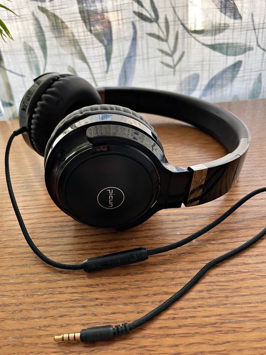 Слушалки Sony и Picun с микрофон