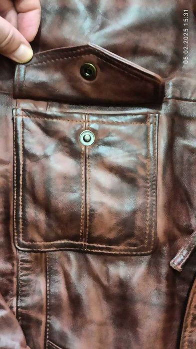 Кожаная куртка Пакистан XXL
