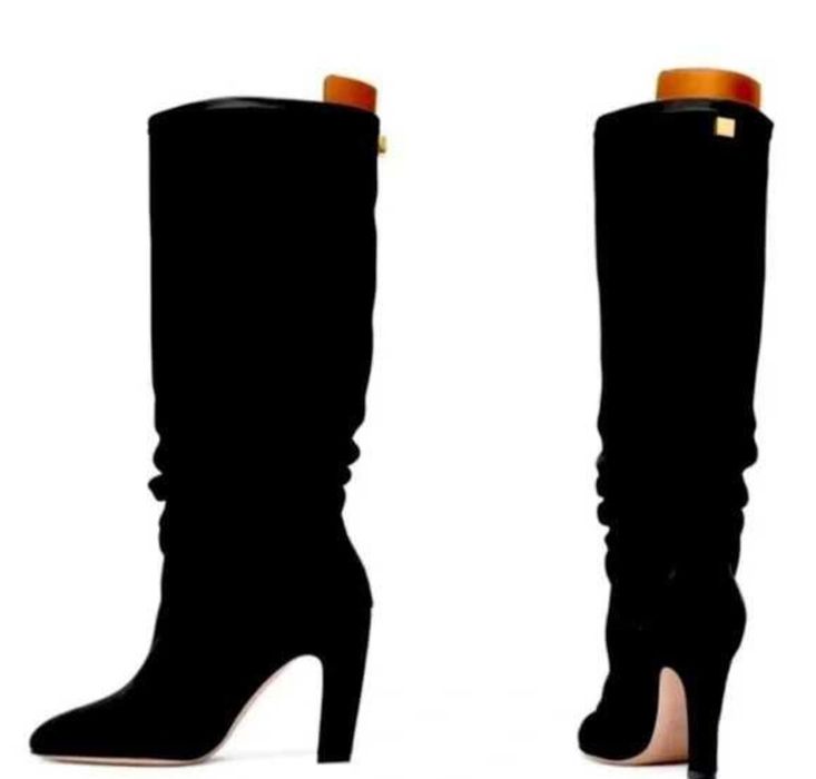 Ботуши Massimo Dutti и Stuart Weitzma Charlie