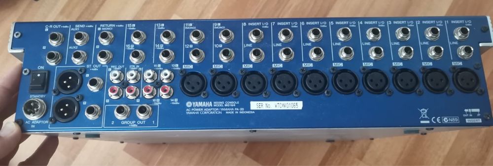 Продам микшерный пульт Yamaha MG16/4