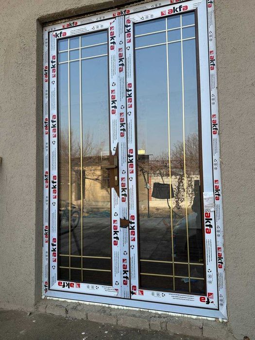 Акфа эшик-ром ва витраж(тераска)лар ясаш ва урнатиш