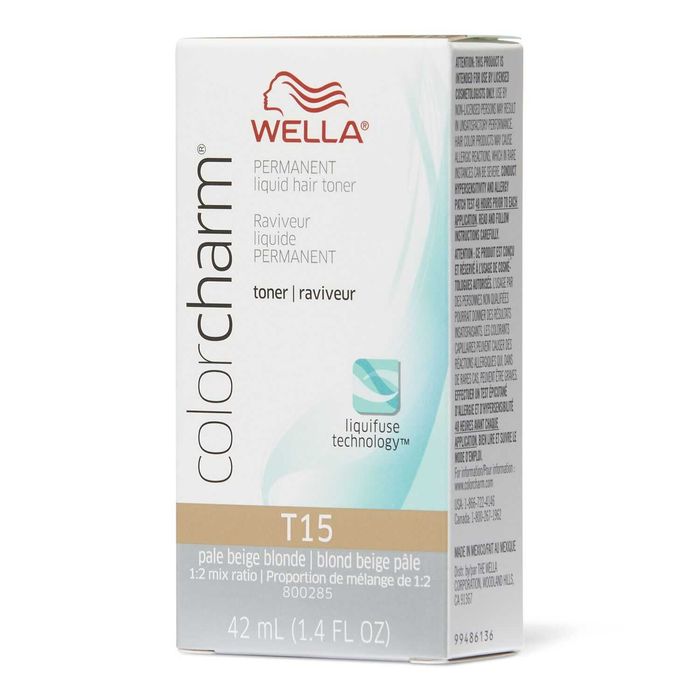 Wella T15 Blond bej pal - Toner, neutralizeaza culorile calde