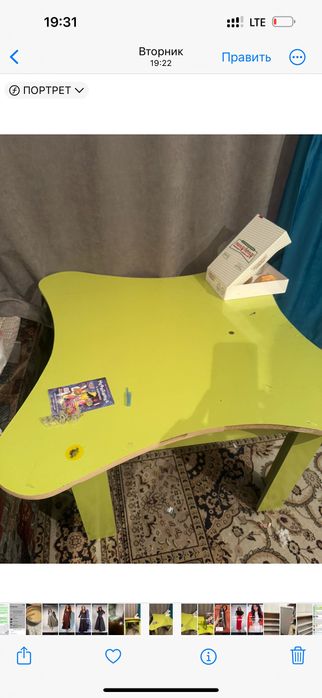 Стол для дошкольника и школьника