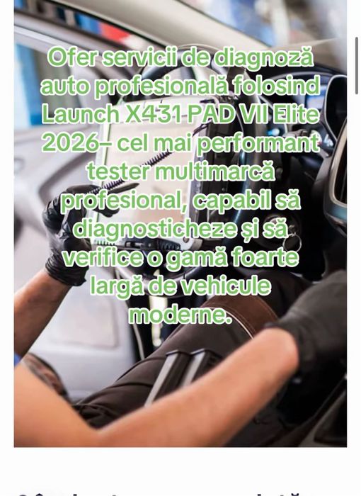 Diagnoză Auto ProfesionalaȘtergere Erori | Codări | DPF