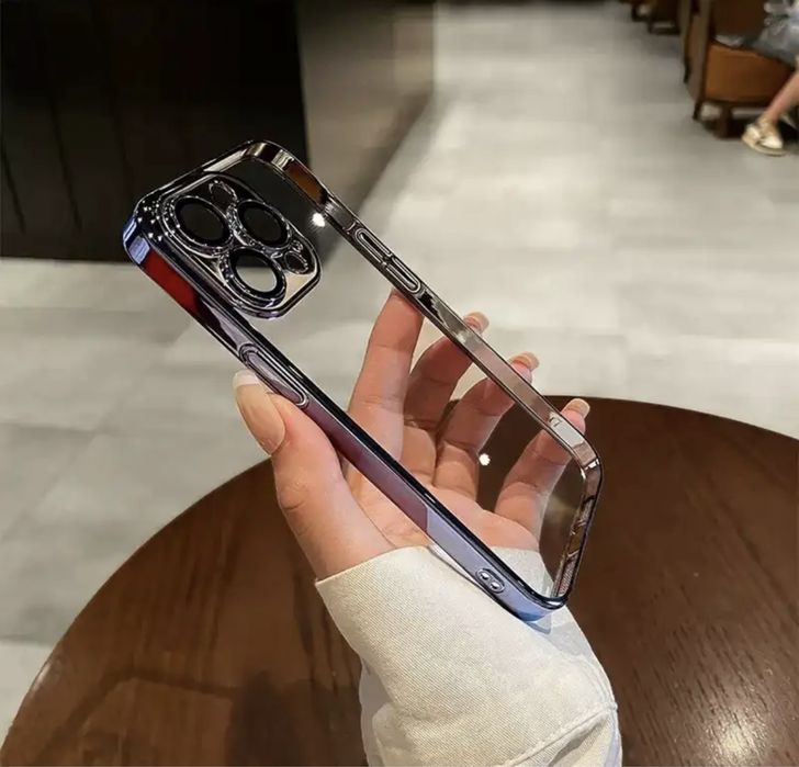 Iphone 16,15,14,13 всички модели кейс с протектор за камерата