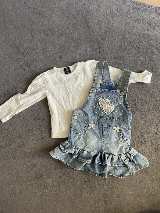 Дънков сукман с блузка 92 рр