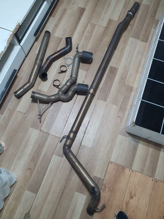 Vand evacuare Megane 2 rs full inox 63 MM