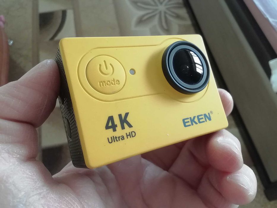 Экшн камера 4K Eken Ultra HD. полный комплект