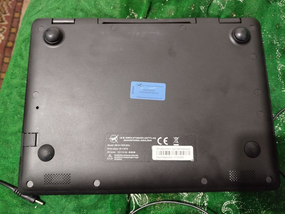 Продам ноутбук ZIK W-1167S EDU