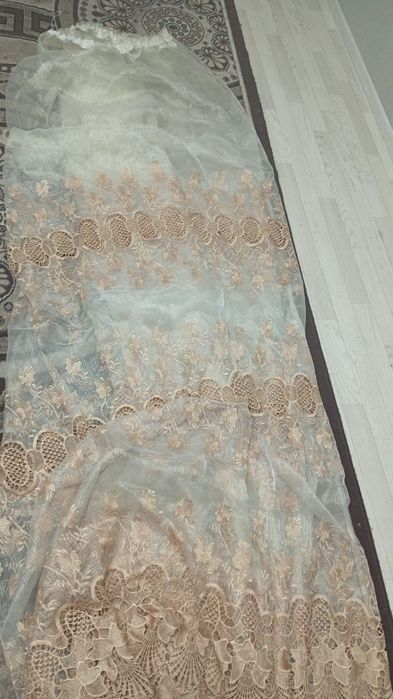 Продам тюль со шторами