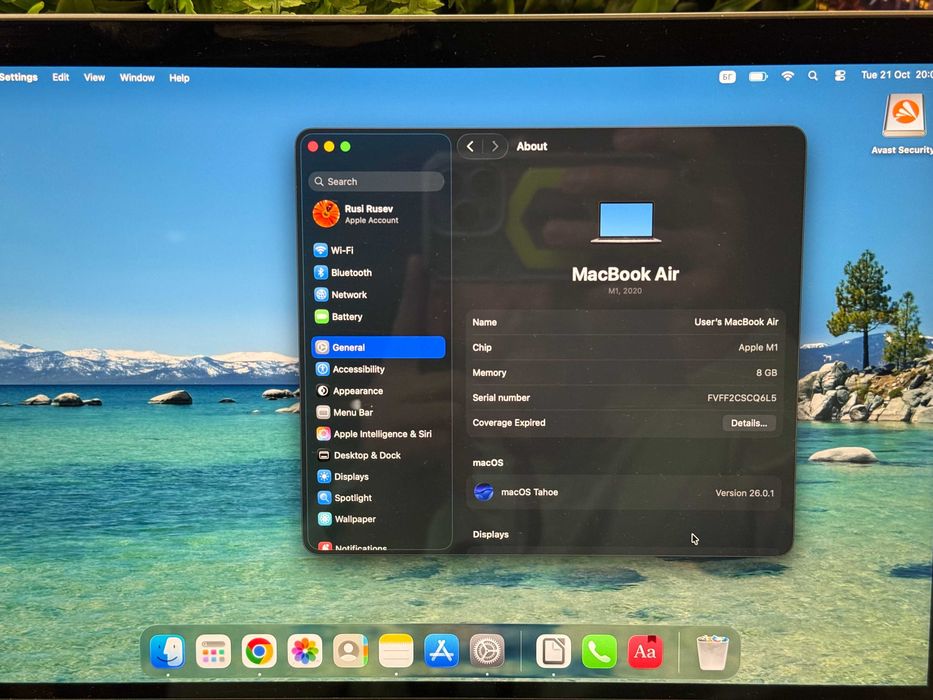 MacBook M1 512GB 2020