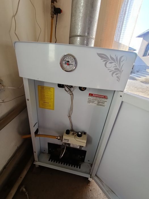 Газовый котел, газ пеш