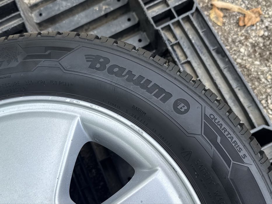 НОВО Резервна гума+АЛУМИНИЕВА ДЖАНТА 15" 4x100 за Opel,Chevrolet,Fiat