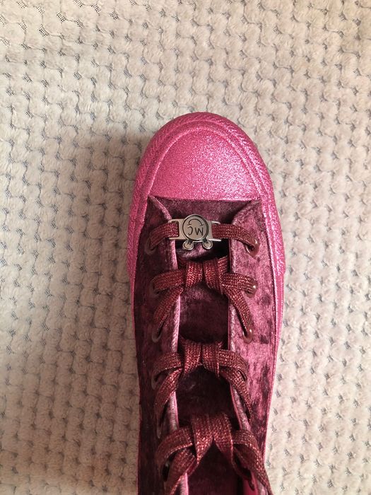 Converse x Miley Cyrus Chuck Taylor All Star Platform High Top Velvet