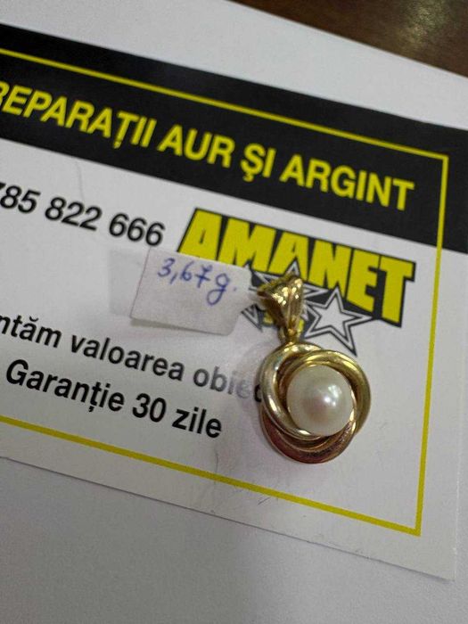 Pandant Perla Aur 14k (ctg)staramanet