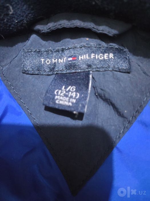 Пуховик tommy hilfiger на 10-11 лет