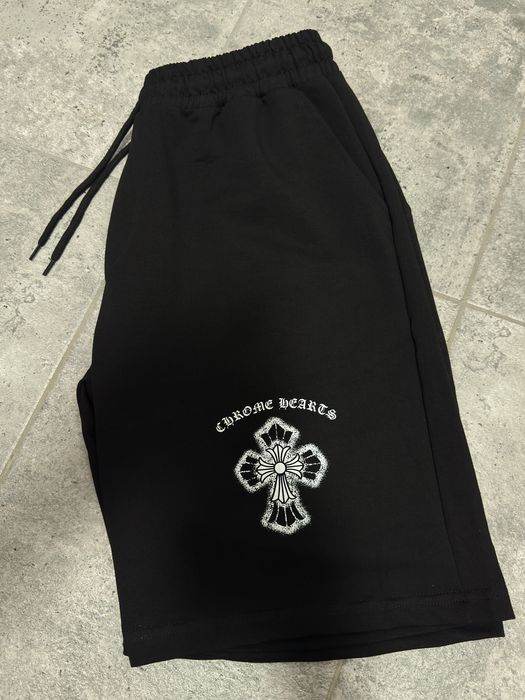 Pantaloni scurti chrome hearts
