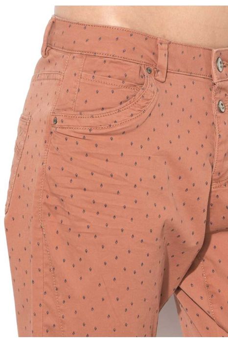 EDC by Esprit - Панталон Чино - Керемидено червен със ситен десен, XS