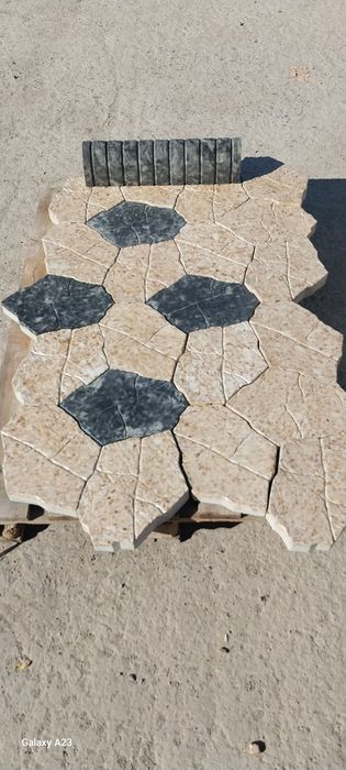 Брусчатка мраморная
