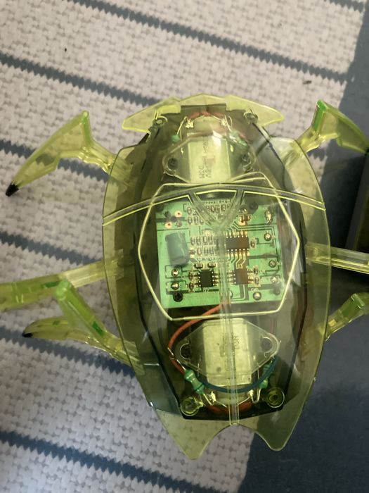 Jucarie Electronica HexBug Microrobot Scarab XL cu Telecomanda, Verde
