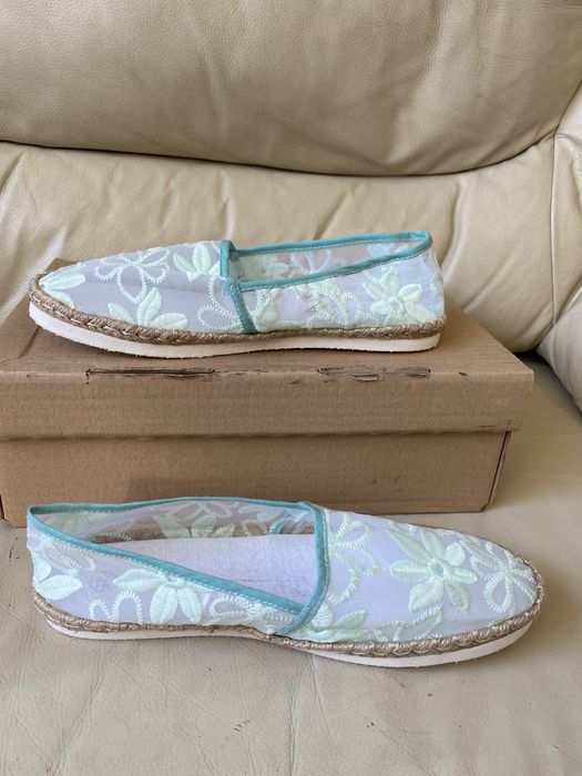 Дамски прозрачни еспадрили