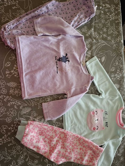 Комплекти пижами боди Zara GAP H&M George Primark Koton adidas 86/92