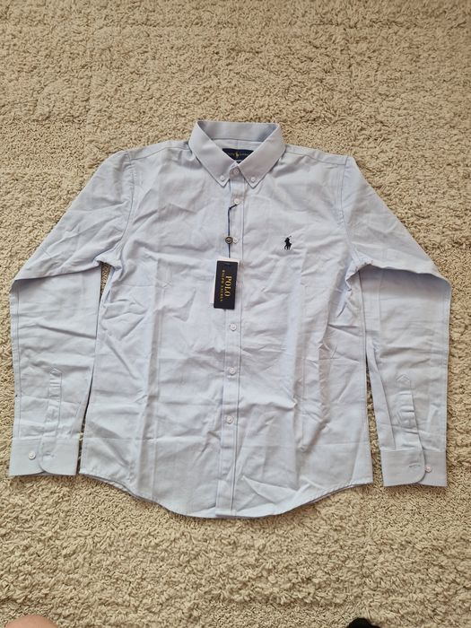 Синя риза Ralph Lauren - L