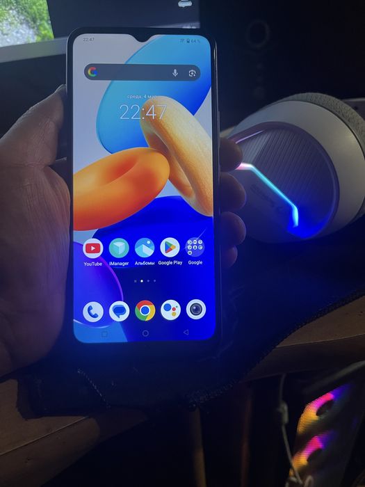 Виво У02t 4+4 на 64 гигабайт