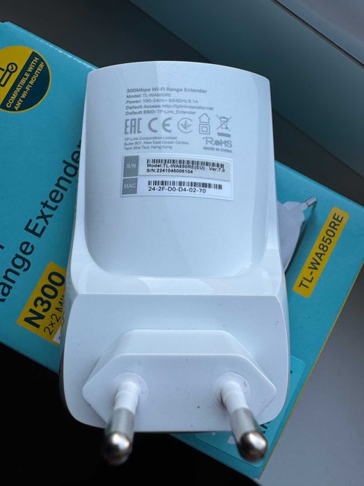 TP-Link TL-WA850RE N300 – Wi-Fi Range Extender