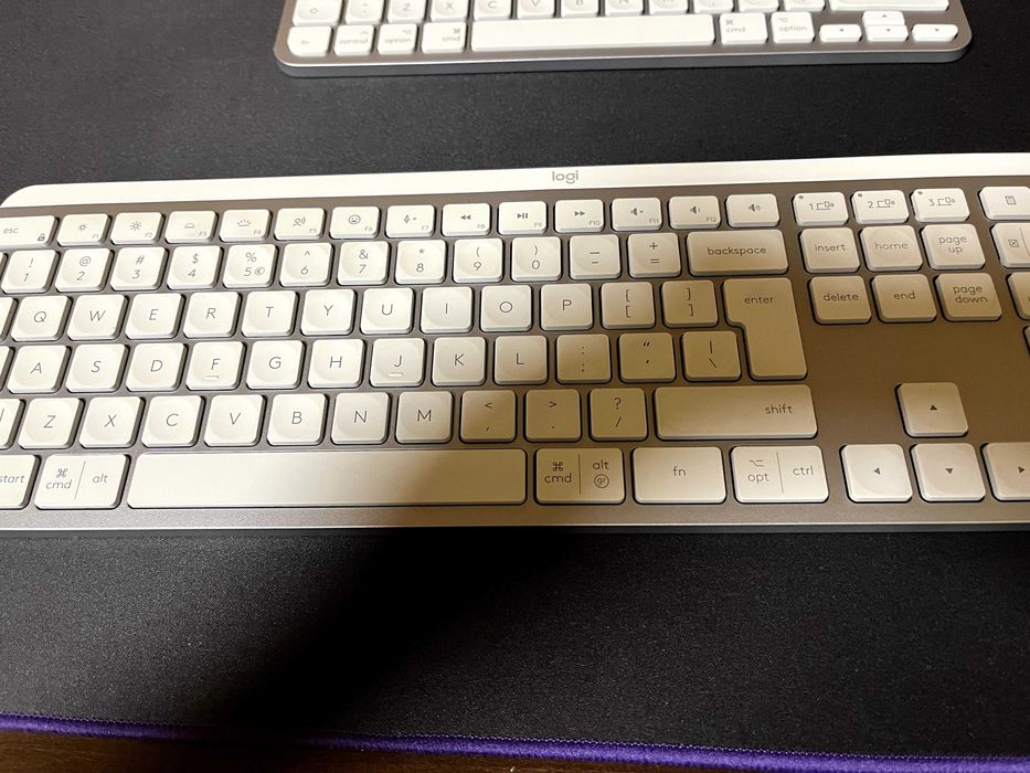 Клавиатура LOGITECH MX KEYS S Pale Gray