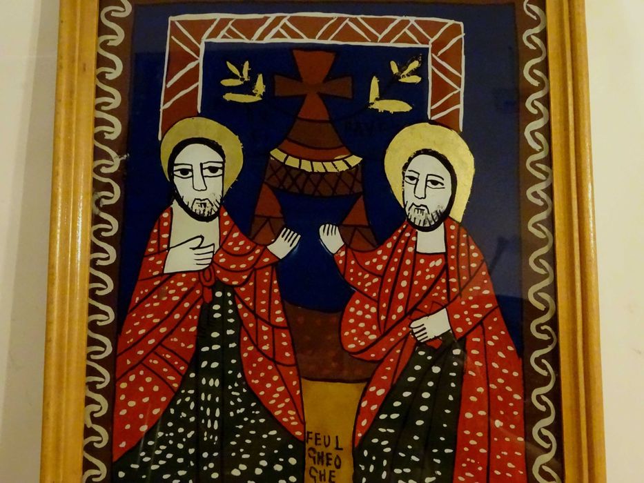 Icoana ‘Sfintii Apostoli Petru si Pavel, pictura Feur Gheorghe, Nicula