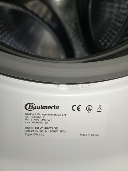 Mașina de spălat, BAUKNECHT