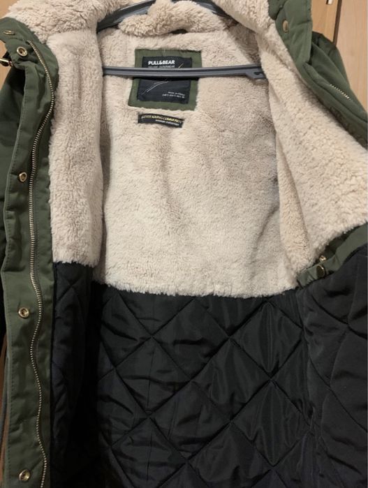 Зимняя парка Pull and bear