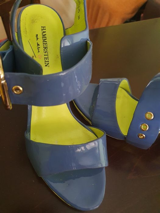 Дамски сандали естествена кожа