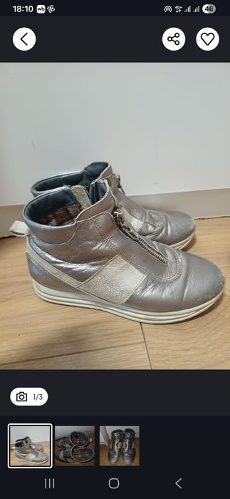 Осенние сапоги ботинки демисезон 34 размер