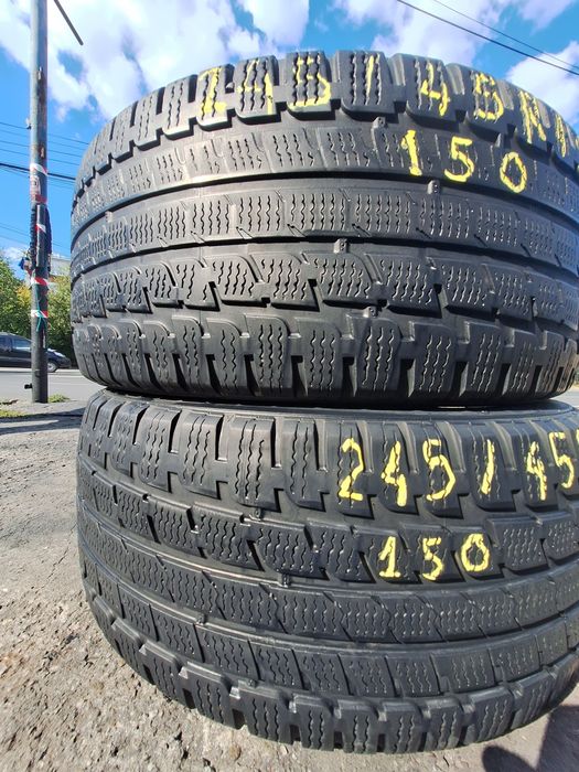 2 anvelope iarna 245/45r19 Kumho Montaj Gratuit
