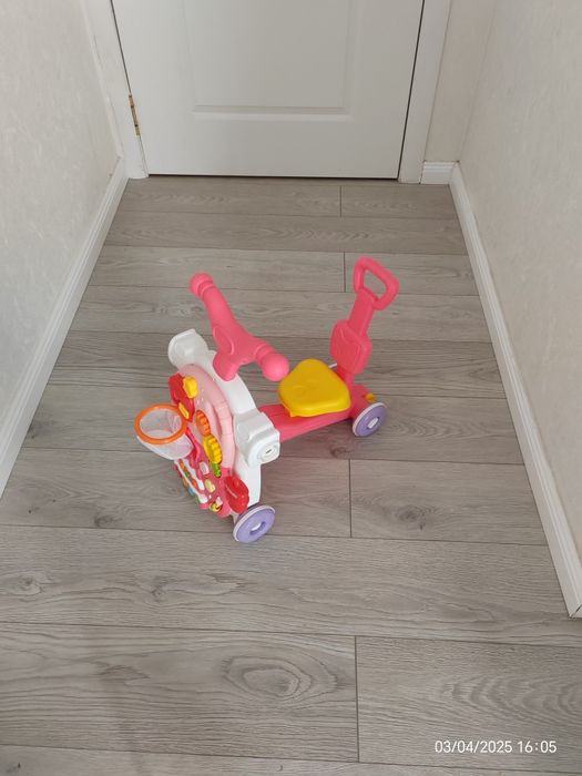 Ходунки - трансформеры розовые