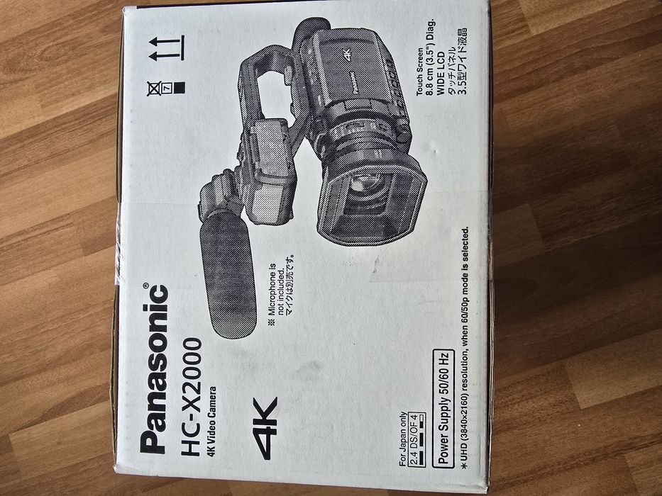 Camera video Panasonic HC-X2000 4K