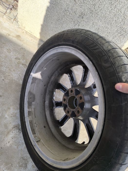 Джанти с летни гуми 7.5Jx17" 5x112 ET28
