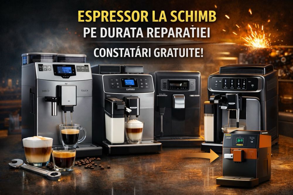 Service espressoare cafea București | Espressor la schimb | Garanție