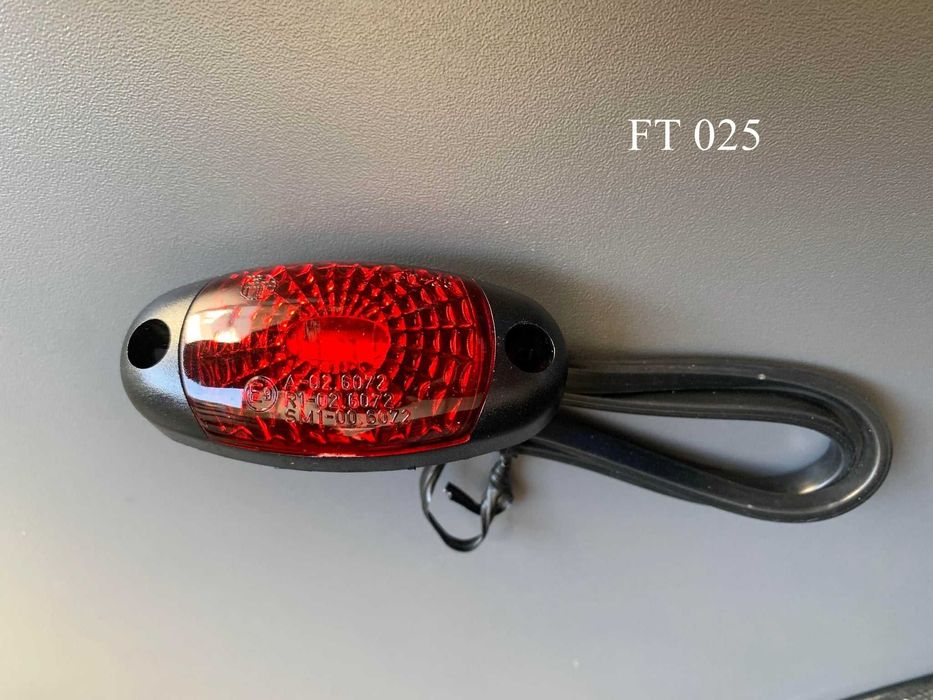 Lampi gabarit LED Fristom laterale culoare rosu