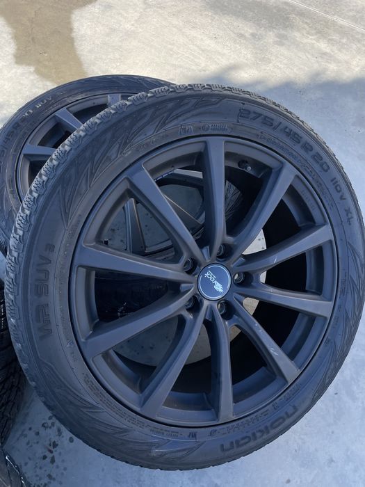 Оригинални джанти за Grand cherokee BROCK 20’’ 5x127 8.5J et56 със зимни гуми 275 45 20