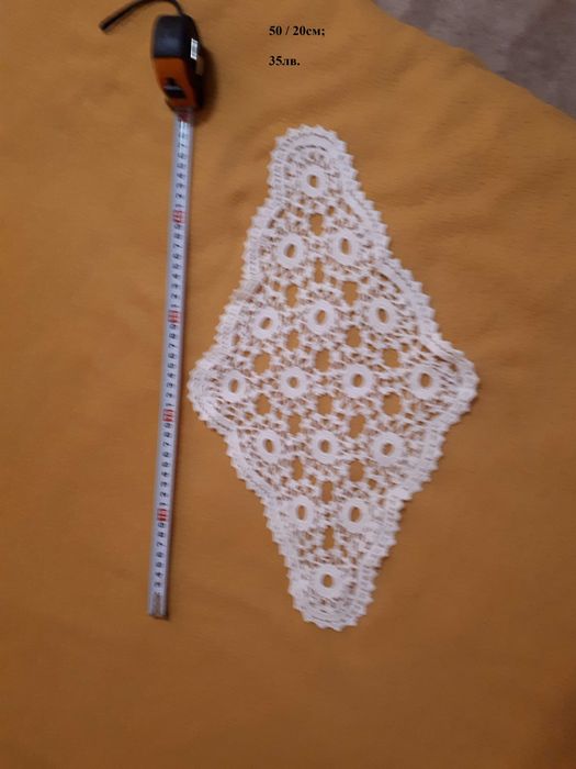 Плетени покривки на една кука