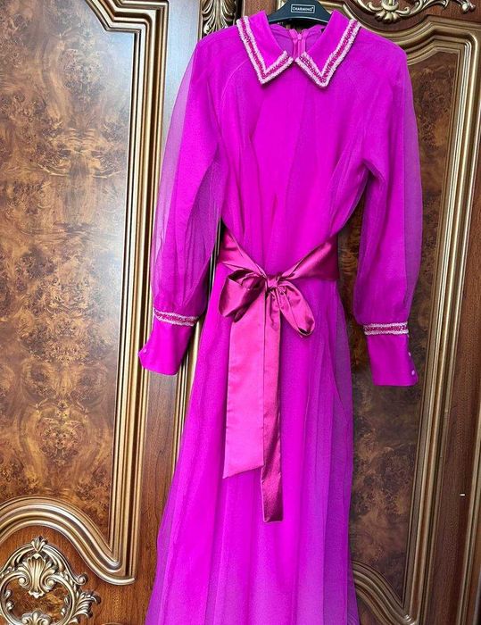 Вечернее длинное платье, Турция, 38 размер (М)