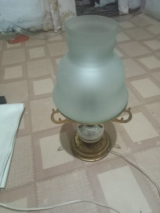 Продам, лампа латунная,