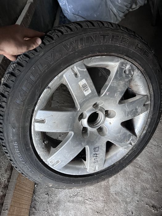 VW джанти 16 5x112 със зимни гуми